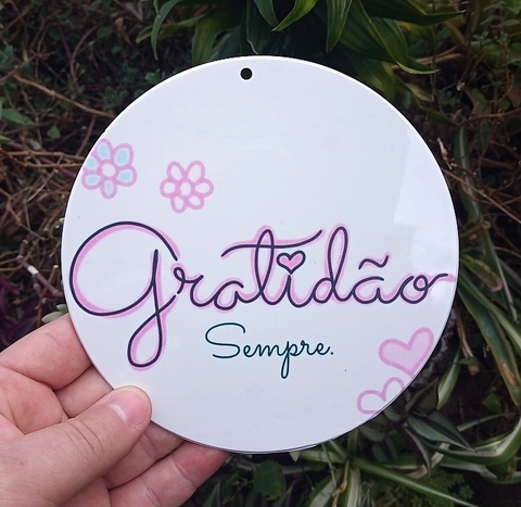 Kit 3 Vira Mates " Gratidão sempre " n47