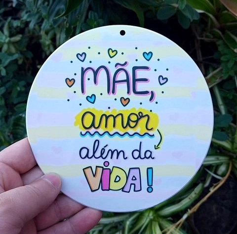 Kit 3 Vira Mates " Mãe Amor Além da Vida " n7