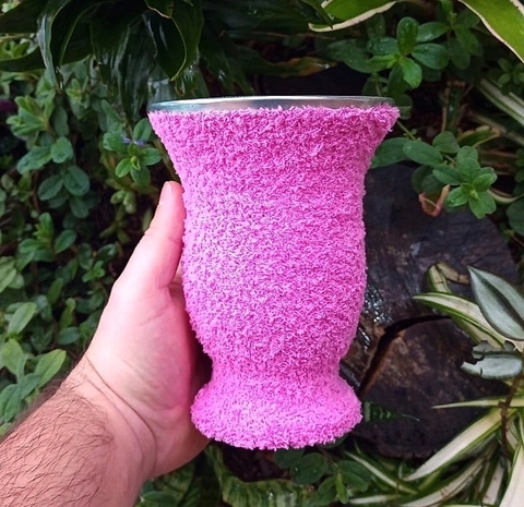 Cuia Fofis Porongo Alta " Magenta "