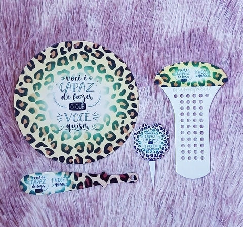 Kit Chima Fácil 4 Peças " Você é capaz de fazer o que você quiser " n17