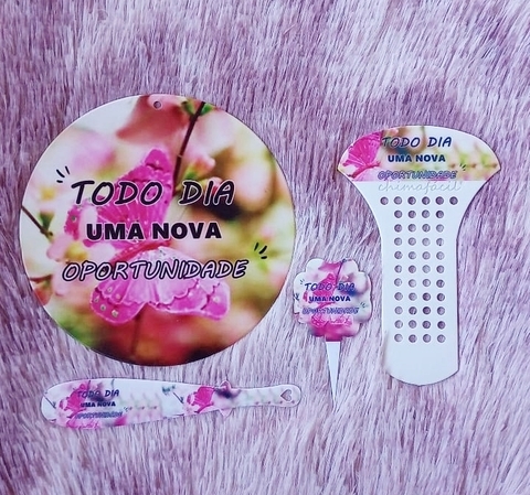Kit Chima Fácil 4 Peças " Todo dia uma nova oportunidade " n15