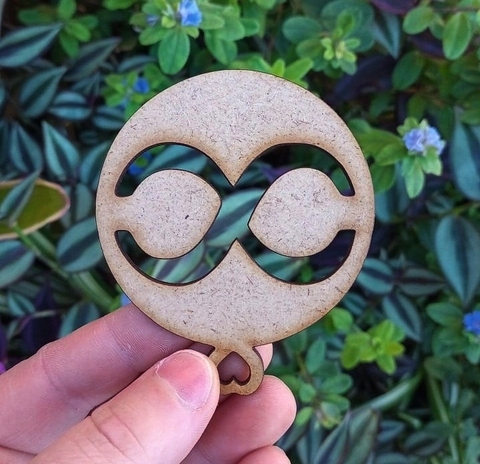Marcador de MDF para Chimarrão " Infinito "