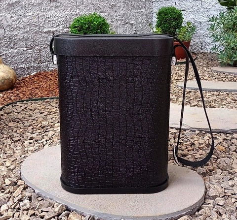 Mateira Croco Pintada " Preto "