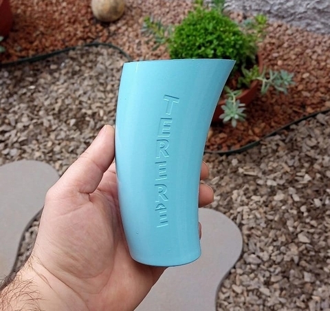 Cuia Guampa para Tererê " Azul BB "