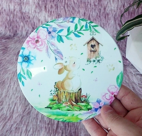 Kit 3 Vira Mates " Coelho Páscoa Casinha "