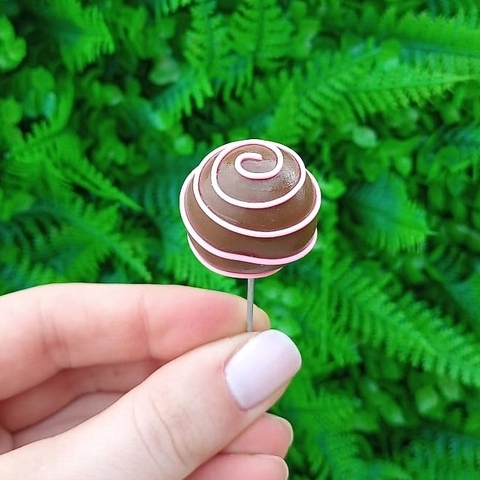 Enfeite de Cuia Brigadeiro