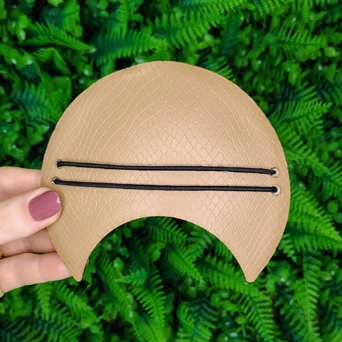 Tapa Cuia Forrado " Réptil Nude " - comprar online