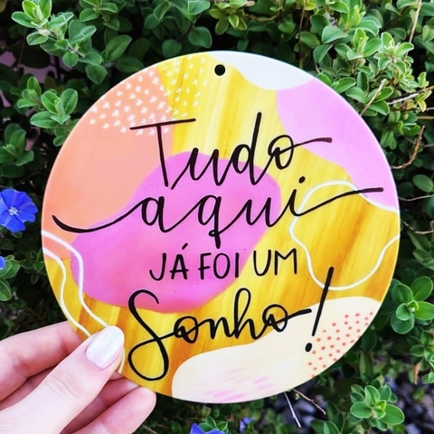 Kit 3 Vira Mates " Tudo aqui já foi um sonho " n111 - comprar online