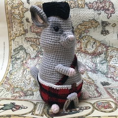 Última Unidade! Amigurumi Tutu Highlander + brinde chaveiro Thisle - Highlander Store BR