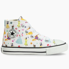 TÊNIS ALL STAR CA SIDE ZIP PRINCESAS BRANCO - comprar online