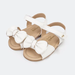 SANDÁLIA NANA BRANCO/DOURADO