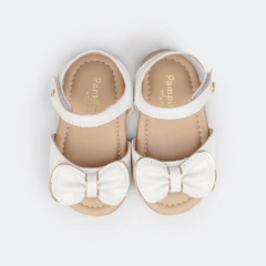 SANDÁLIA NANA BRANCO/DOURADO - VOGA