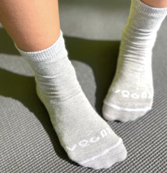 MEIA SOQUETE BASIC CINZA MESCLA VOGA