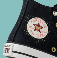 TÊNIS ALL STAR CA PRETO/OURO K - comprar online