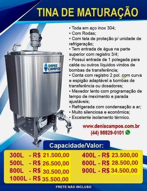 Tina de Maturação