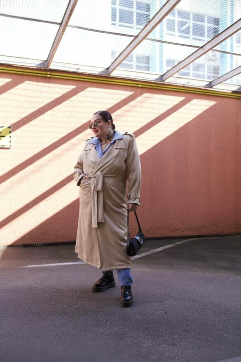 Trench Coat Bege