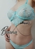 Conjunto Luxury Aqua - BRANA LENCERIA