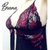 Babydoll Mirella Negro con Rojo en internet