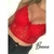 Corset Top Crop Shara Rojo - comprar online