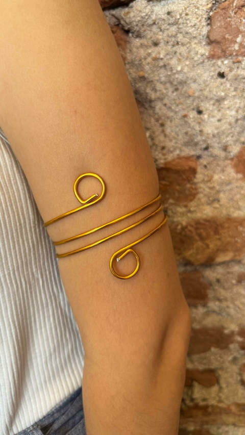 Brazalete - Dorado (ER8957)