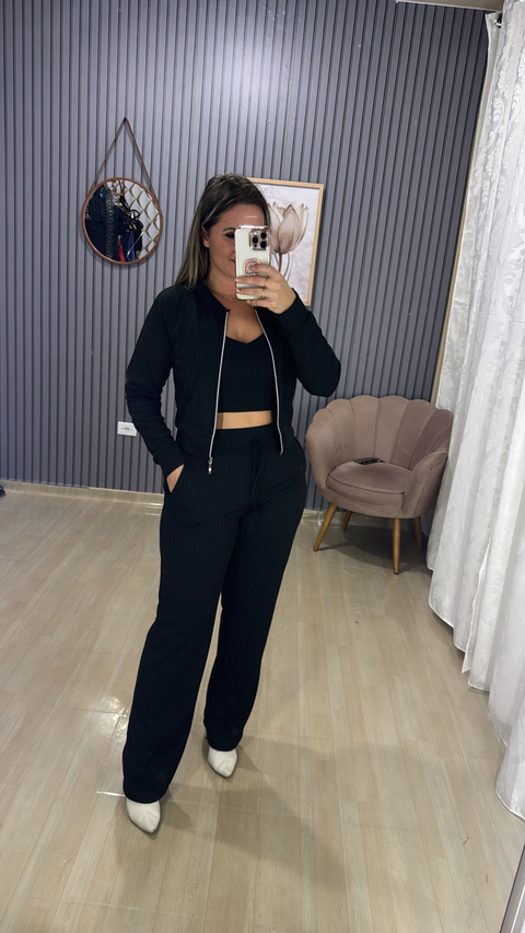 Conjunto 3 peças calça - comprar online