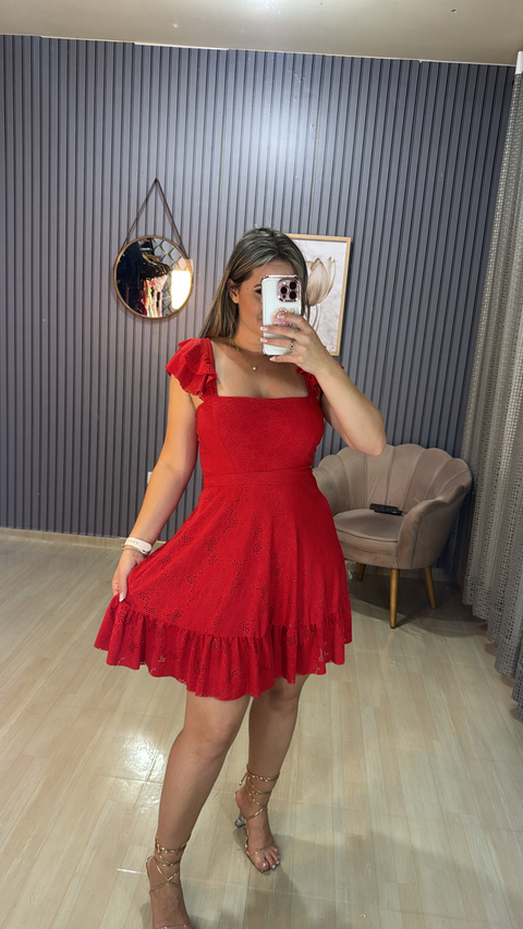 Vestido malha lase curto