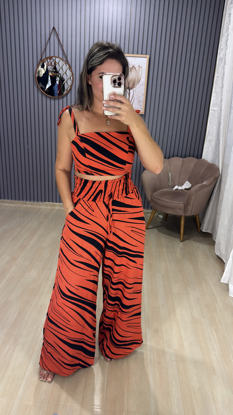 Conjunto pantalona Lista - comprar online