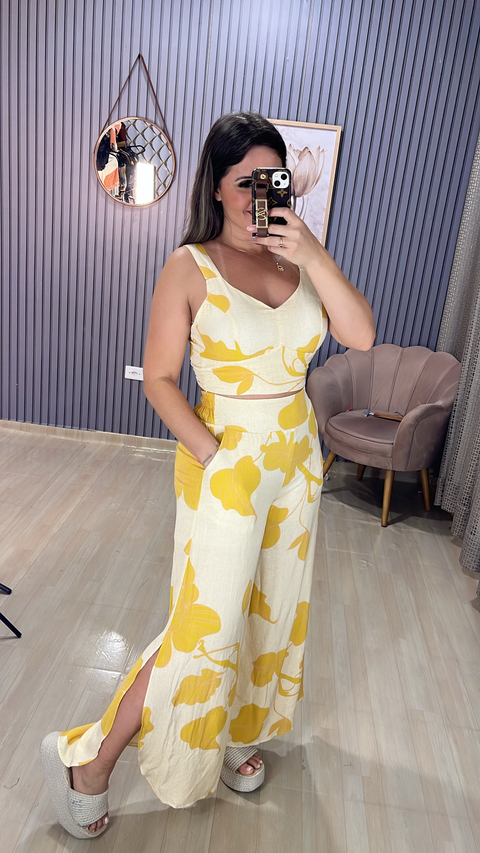 Conjunto pantalona Yasmim