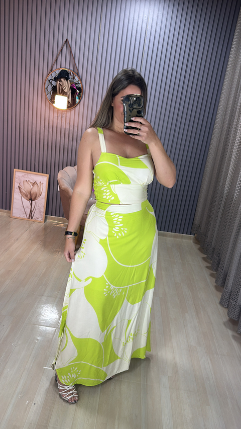 Conjunto saia Lua