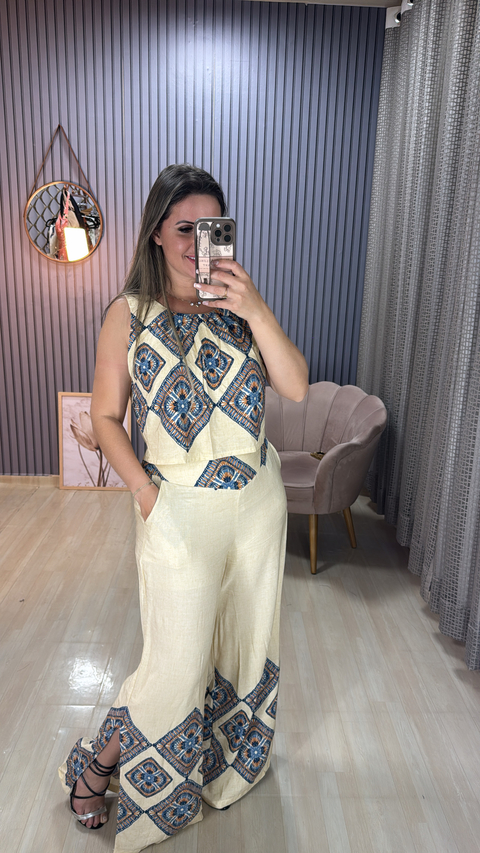 Conjunto pantalona Roma