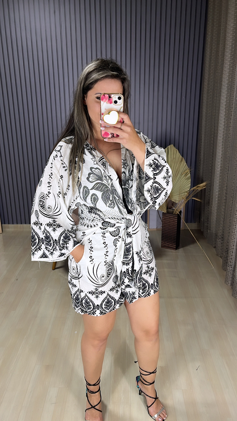 CONJUNTO KIMONO 2 PEÇAS VISCOLINHO