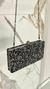Clutch Pedraria Quadrada Bolsa De Festa Preta - comprar online
