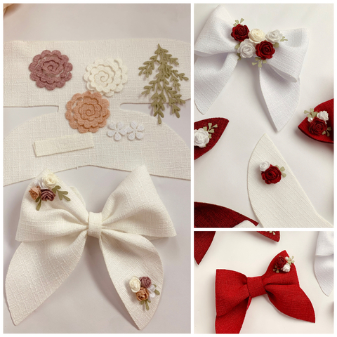 kit laço para montar - LINHO