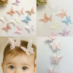 BORBOLETA ORGANZA 2 TAMANHOS - comprar online