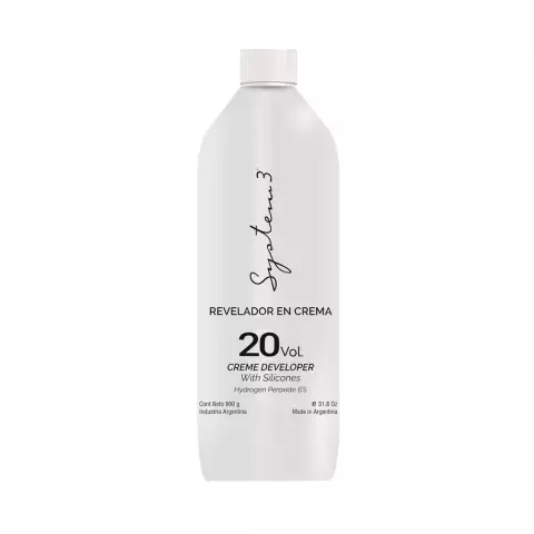 Revelador en crema 20 VOL. X 900 ML - comprar online