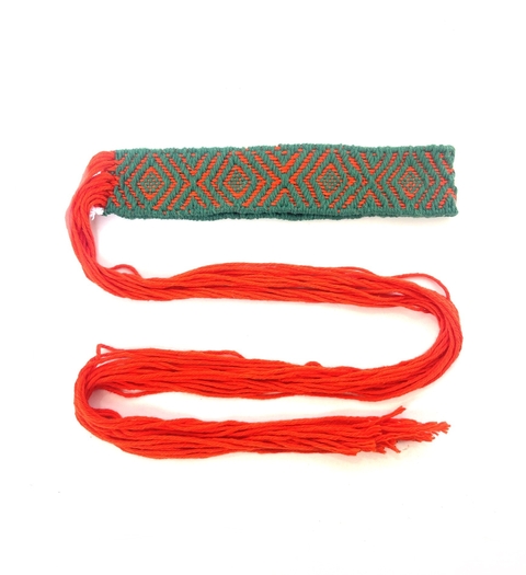 Tiara de algodão Huni Kuin | 9