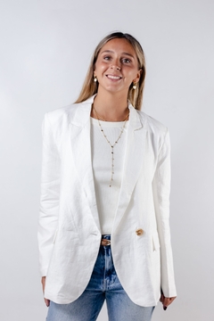 Blazer Italia Lino (4863) - DELFINA