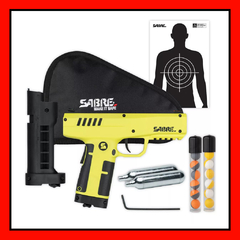 Pistola Disuasiva Traumática Sabre Co2 Munición Gas Pimienta
