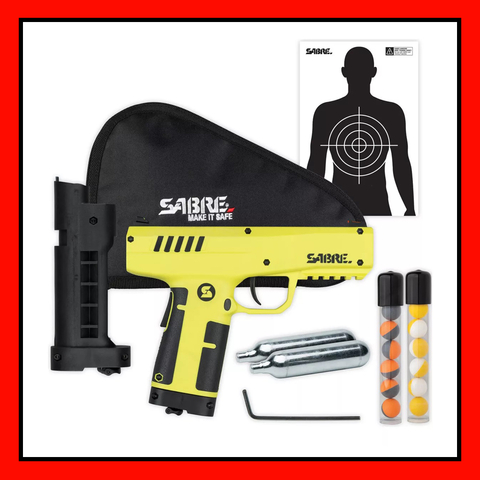 Pistola Disuasiva Traumática Sabre Co2 Munición Gas Pimienta