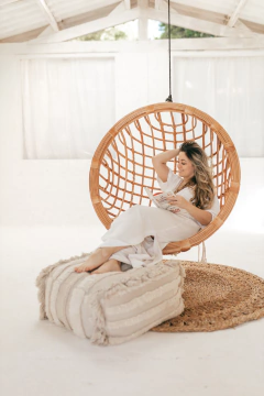 BALANÇO REDONDO RATTAN - loja online