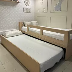 Bicama com Cabeceira e Proteção Lateral em MDF Linha Join na internet