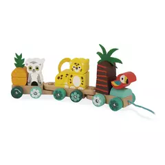 Trem montável para passear - Janod - comprar online