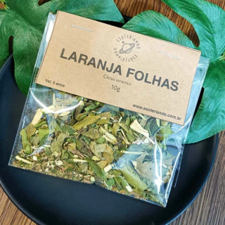 Folhas de Laranja para banhos e defumação