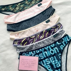 Art: 4101 | Vedetina Estampada Talle Especial Capri - DOCENA