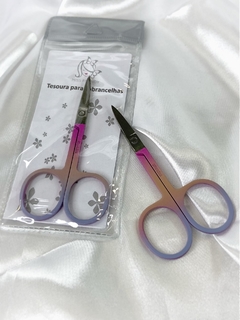 Tesoura para sobrancelhas / Cílios Postiços - Miss Frandy - comprar online