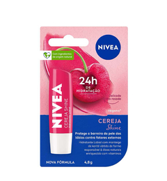 Hidratante labial cereja shine - Nívea