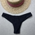 Calcinha asa delta fio duplo | Tecido: Trilobal | Cor: Preto - comprar online