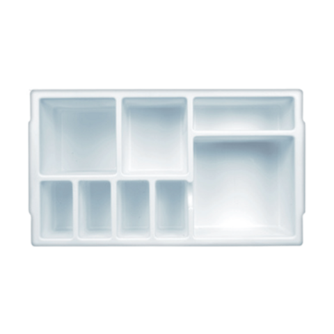 BANDEJA EM PLÁSTICO PARA USO COM MALETA DE COLETA SANGUINEA PACOTE COM 4 BANDEJAS