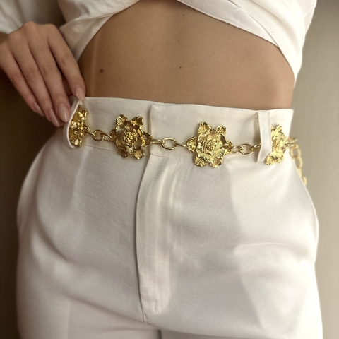 Cinto Gold Flower
