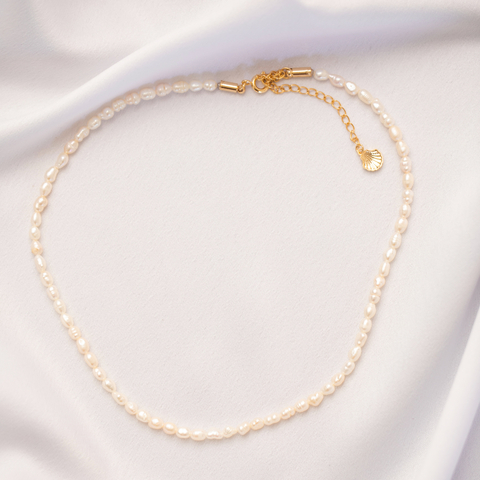 Choker Pérolas Barrocas